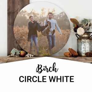 Birch Circle White