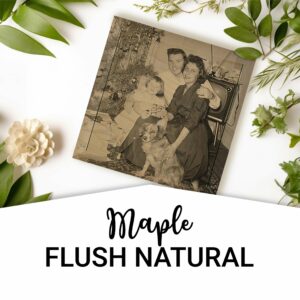 Maple Flush Natural
